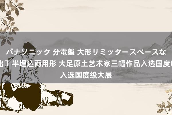 パナソニック 分電盤 大形リミッタースペースなし 露出・半埋込両用形 大足原土艺术家三幅作品入选国度级大展